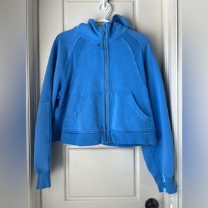 Lululemon oversized full zip hoodie (Blue nile) M/L